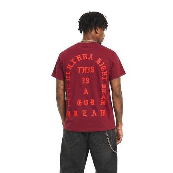 Kanye West Other - Kanye West | I Feel Like Pablo Ultra Light Beam Maroon T-Shirt TLOP Merch | S
